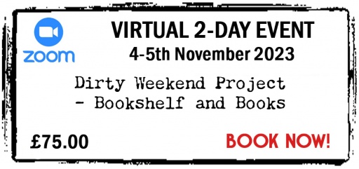 VIRTUAL - Zoom Event - 4th & 5th November 2023 - Full Price 75 - Book Shelf & Books Virtual Retreat